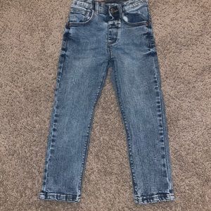 Zara stone wash denim jeans